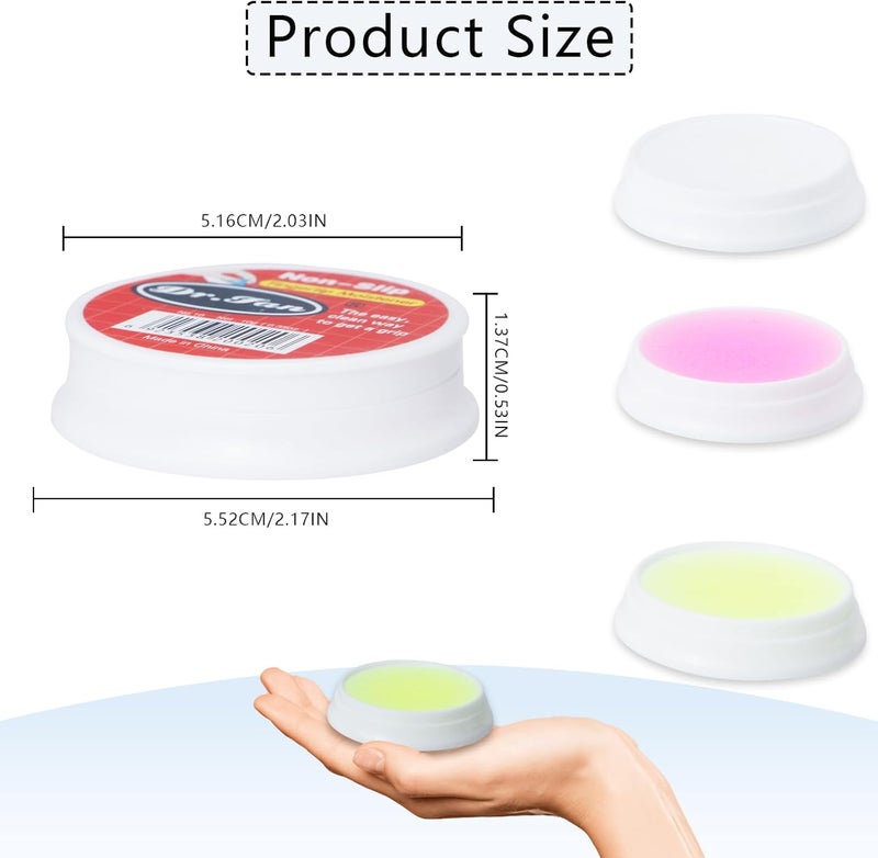 Abvsdu 12PCS Fingertip Moistener, 10 G Three-Colour Envelope Moistener, Finger Moisturizer Non-Slip Finger Moistener for Sorting Paper Grip Paper Bills Document Counting Collating Sorting Task - Image 2